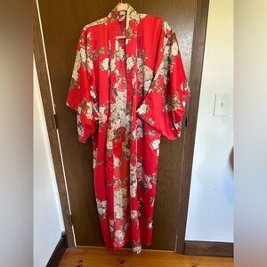 Yamasan floral kimono robe XL
